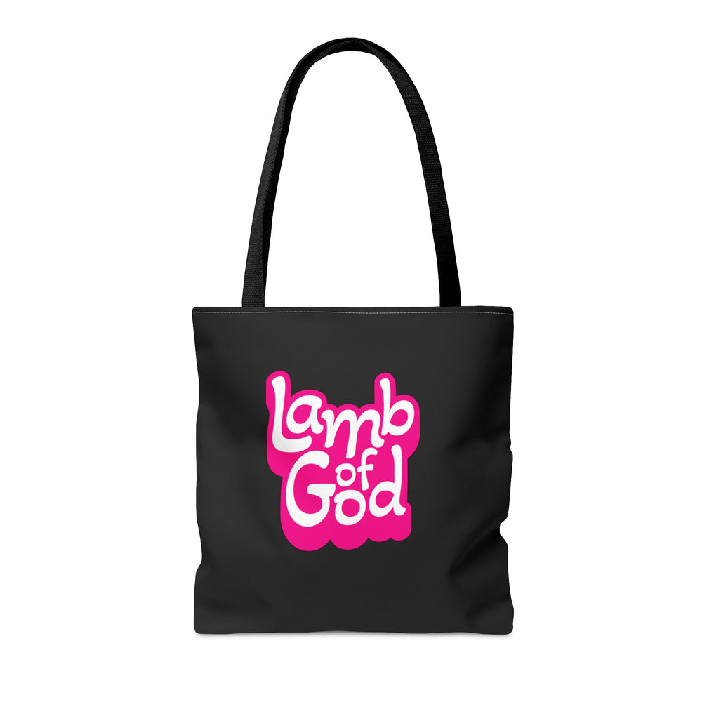 Lamb of God Girly Pop Tote Bag