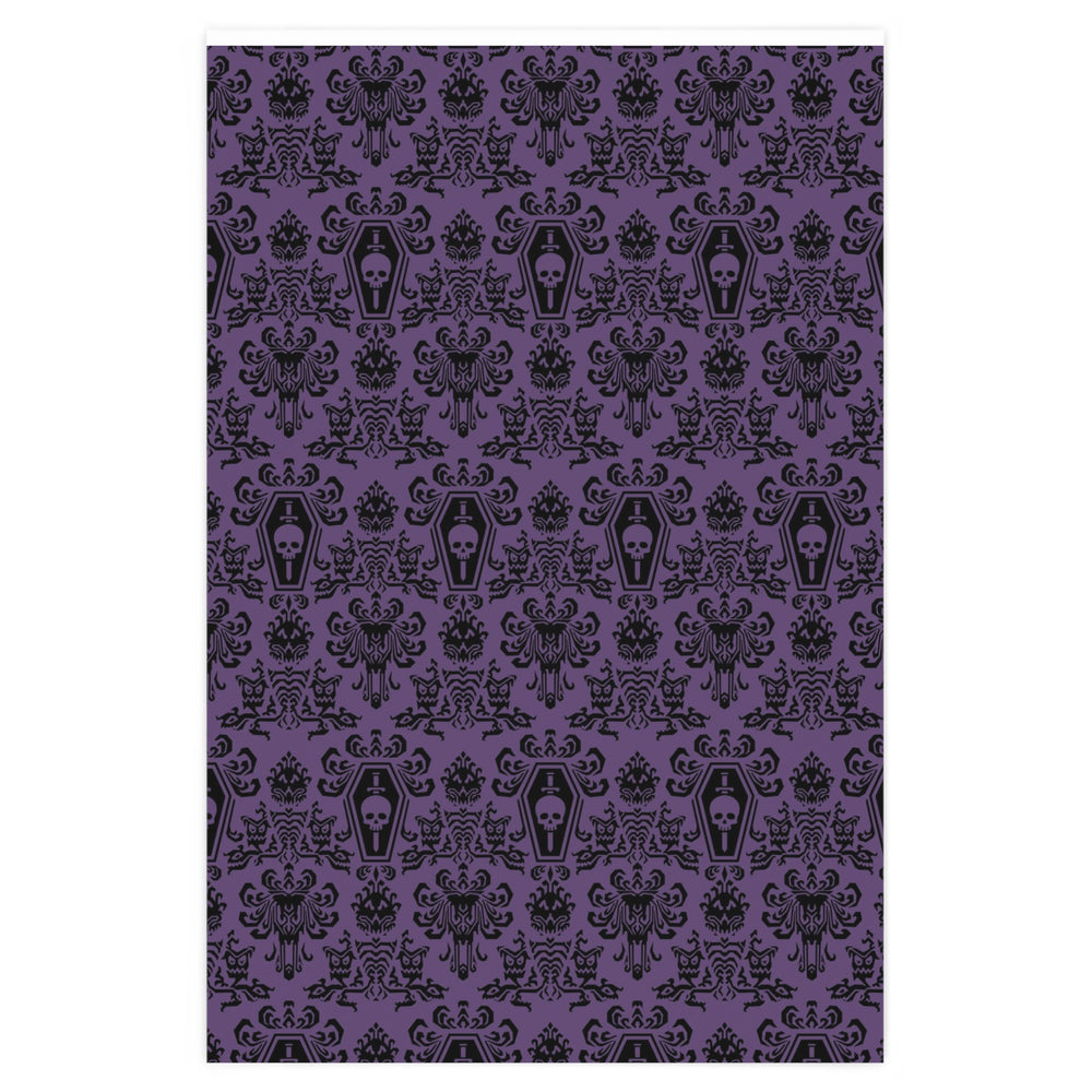 
            
                Load image into Gallery viewer, Haunted Mansion Wallpaper Inspired Wrapping Paper
            
        