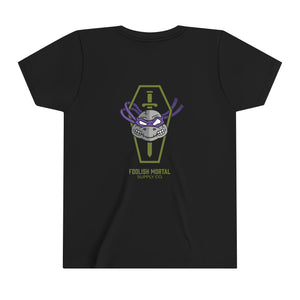 
            
                Load image into Gallery viewer, TMNT Logo Kids Tee - Donatello Variant
            
        