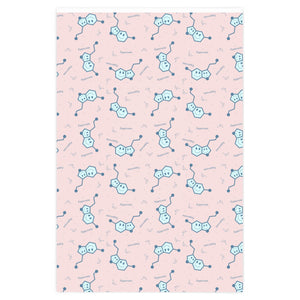 Serotonin Happiness Mental Health Wrapping Paper