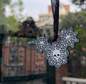 Skullflake Ornament