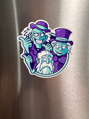 
            
                Load image into Gallery viewer, Hitchhiking Ghosts Magnet
            
        