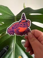 Magical Frog Sticker