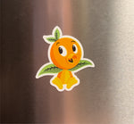 Orange Bird Magnet