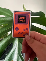 Game Over Sticker