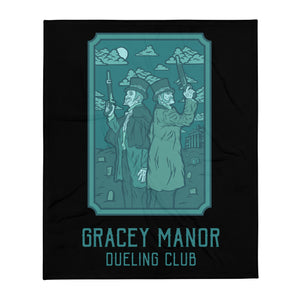 Gracey Manor Dueling Club Throw Blanket