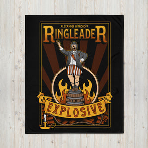 
            
                Load image into Gallery viewer, The Ringleader Throw Blanket
            
        