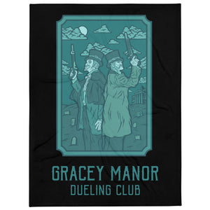 Gracey Manor Dueling Club Throw Blanket