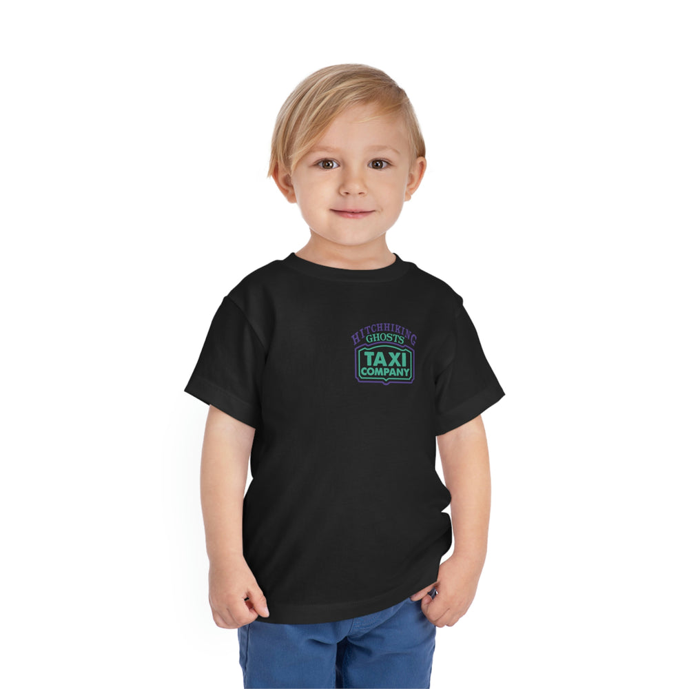
            
                Load image into Gallery viewer, Hitchhiking Ghost Taxi Co Toddler Tee
            
        