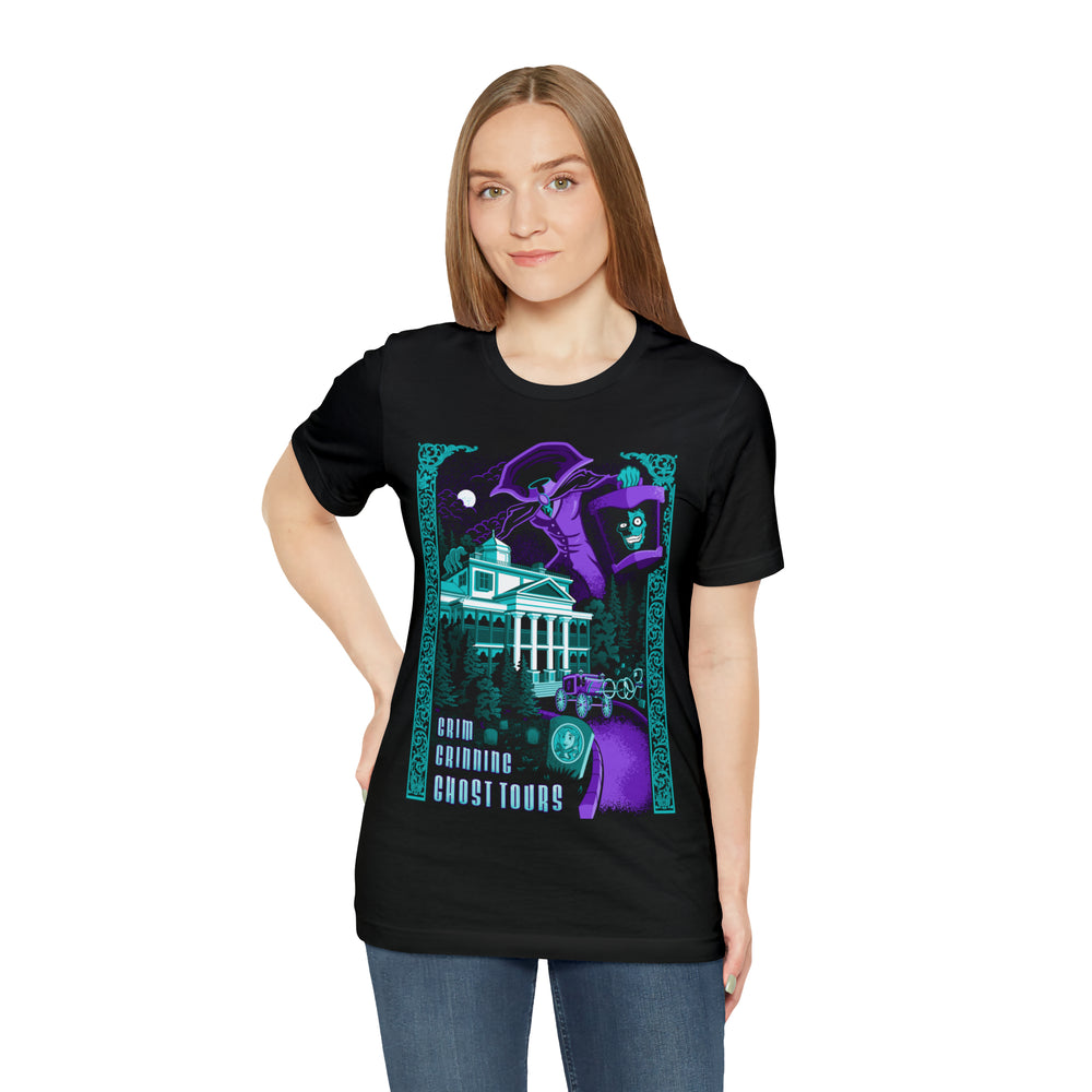 Grim Grinning Ghost Tours Tee