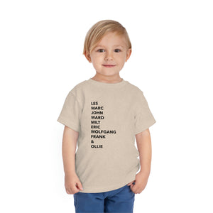 
            
                Load image into Gallery viewer, 9 Old Men Toddler Tee
            
        