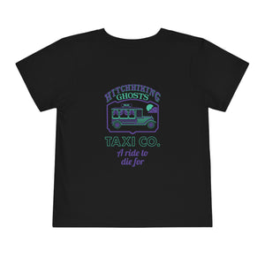 
            
                Load image into Gallery viewer, Hitchhiking Ghost Taxi Co Toddler Tee
            
        