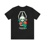 Foolish Mortal Floral Logo Tee